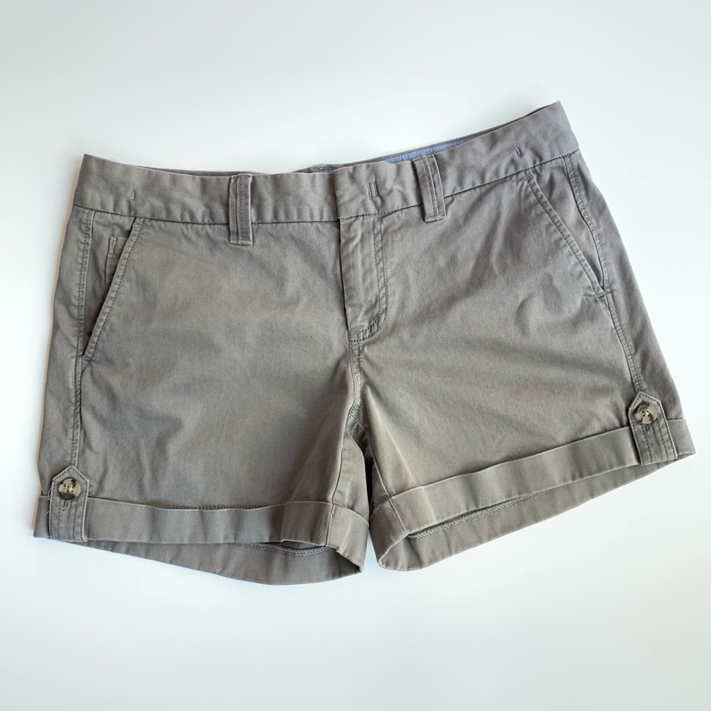 Banana Republic Rolled Hem Gray Shorts - Sz 10
